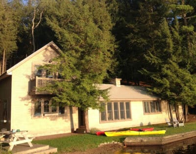 Amazing Home on Brantingham Lake with tons of Waterfront – Sleeps 10