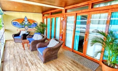 Sirena Surf Lodge Beach Suite #1 – Sleeps 5