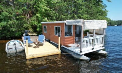 The Floater – House Boat at Grant Island