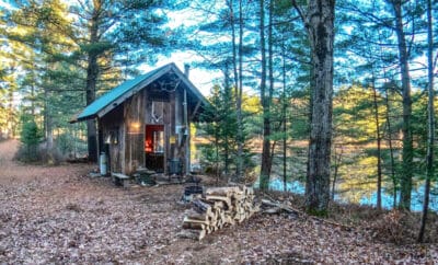 Secluded Cabins on your own private Pond – Serenity Point – Off Grid