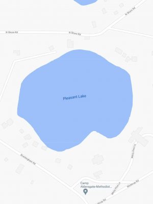 Pleasant Lake, NY Map